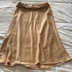 Rachel Zoe A-Line Skirt in Soft Tan